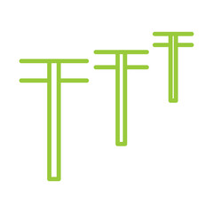 Power Lines icon Design