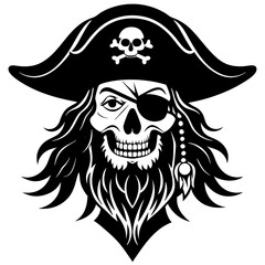 pirate skull and crossbones