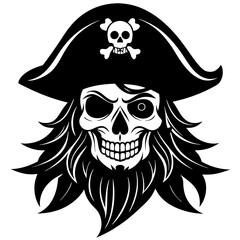 pirate skull and crossbones