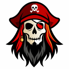 pirate skull and crossbones