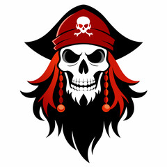 pirate skull and crossbones