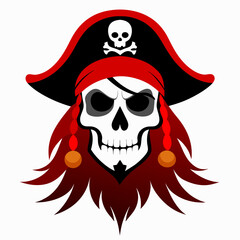 pirate skull and crossbones