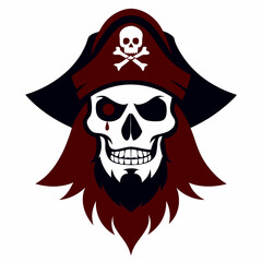 pirate skull and crossbones
