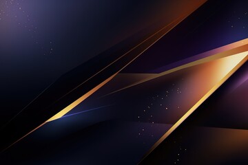 Abstract geometric background with diagonal lines and gold accents.