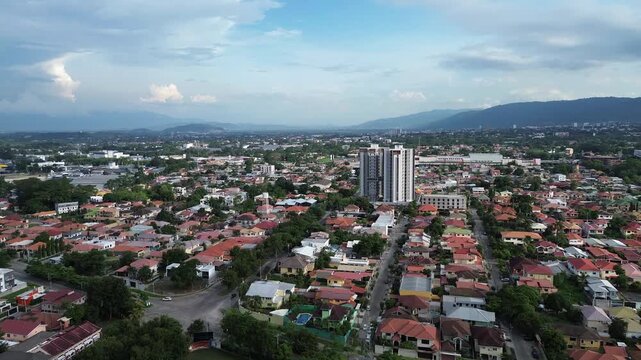 Toma a&eacute;rea de San Pedro Sula, Honduras