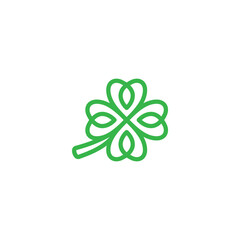 Clover logo design
