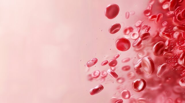 Red blood cells medical design, medical background