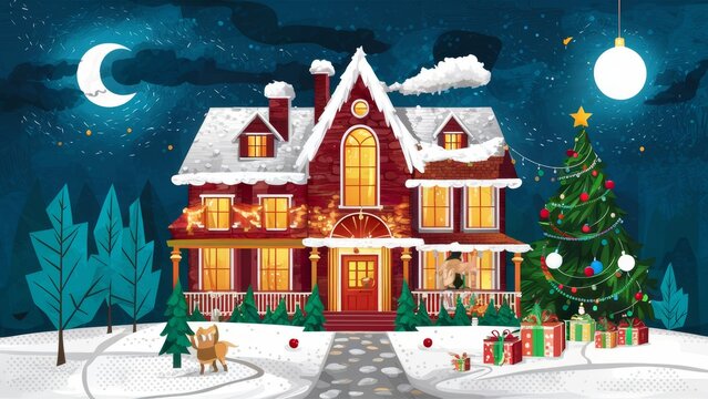 Cozy Christmas Night