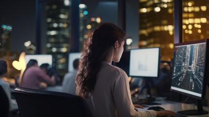 Successful Business Professionals in Modern Office Setting