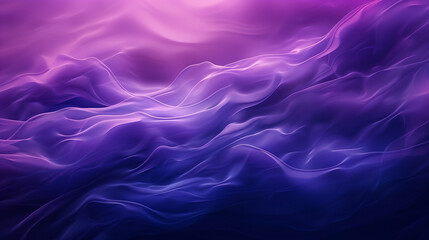 Obraz premium Ethereal Abstract Waves in Purple and Pink Hues with Copy Space