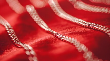 Fototapeta premium golden chains