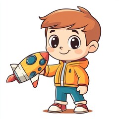 Boy with Rocket