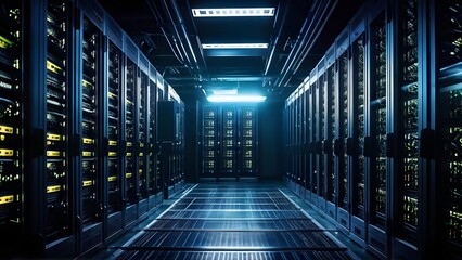 Obraz premium server room