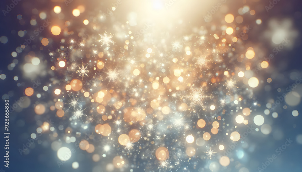 Poster golden sparkle abstract background: a mesmerizing abstract background featuring a cascade of shimmer