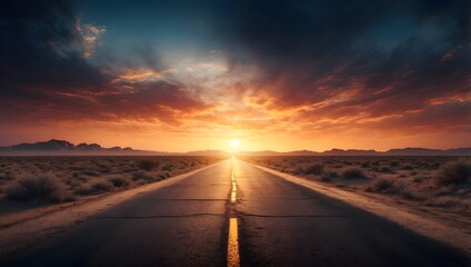 Straße zu neuen Möglichkeiten