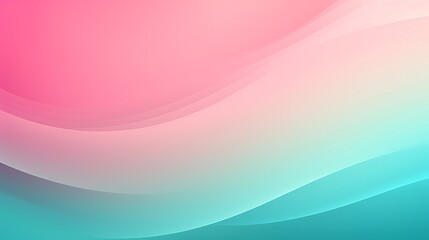 Fototapeta premium soft gradient background light pink to teal
