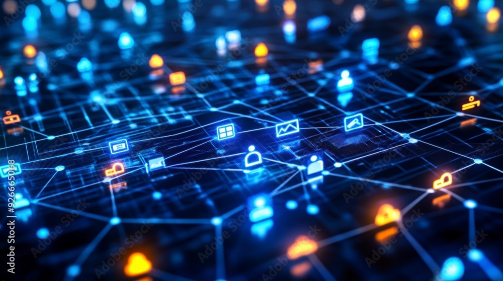 Aufkleber enhanced privacy control: detailed view of social media platform's privacy settings with highlighted