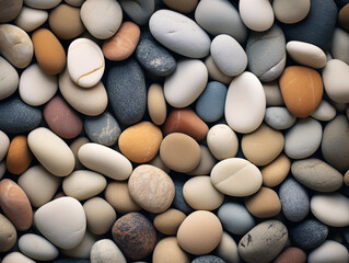background of pebbles