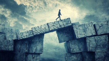 Triumph Through Adversity: A Person Demonstrating Resilience and Adaptability in Overcoming Challenges