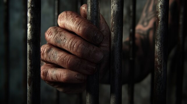 Man in jail or prison