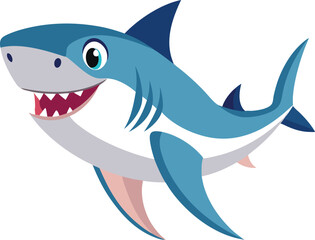 Naklejka premium shark vector