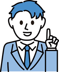 スーツ 男性 バストアップ