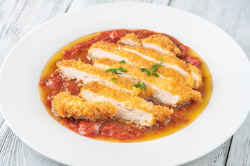 Chicken Milanese cutlet