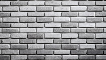 Gray and white brick wall texture background