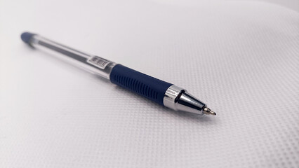 Blue Ballpoint Pen - Essential Writing Instrument for Office and School