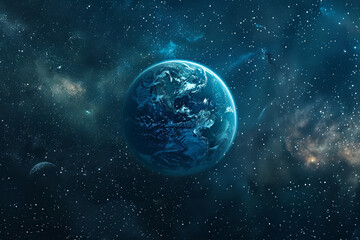 Obraz premium Earth in the Cosmos
