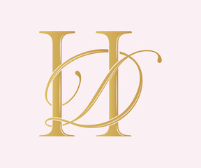 DH,HD,  logo DH, Letter DH,monogram DH, vector, logo, Wedding Monogram Initials, Wedding Logo, Wedding Monogram,Logo Design