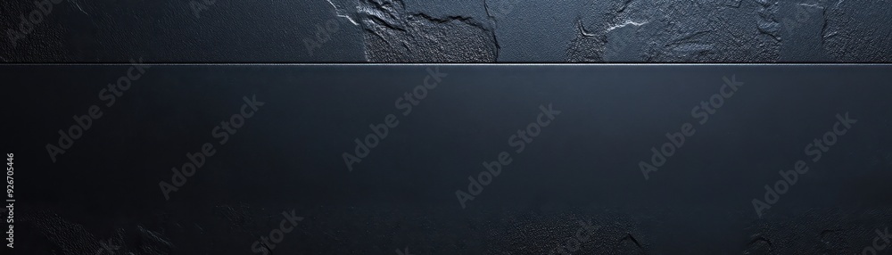 Poster dark textured background featuring slate-like surface with horizontal lines. ideal for modern design