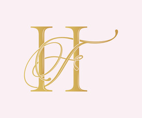 FH,HF,  logo FH, Letter FH,monogram FH, vector, logo, Wedding Monogram Initials, Wedding Logo, Wedding Monogram,Logo Design