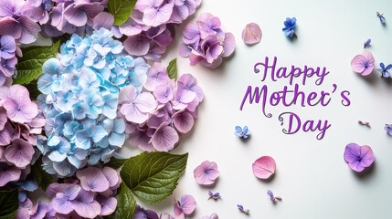 Fototapeta premium Happy Mother’s Day Floral Greeting