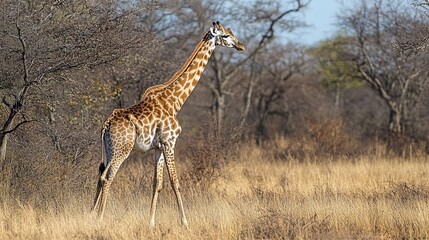 Obraz premium Giraffe in Kruger