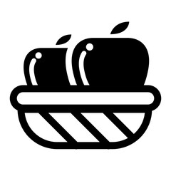 Apple icon vector illustration graphic design