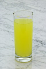 Refreshing pineapple juice