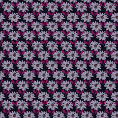 Textile and digital seamless floral vector design