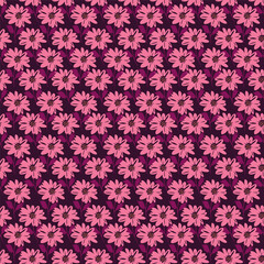 Textile and digital seamless floral vector design