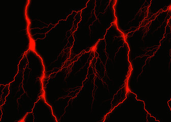 lightning in the dark