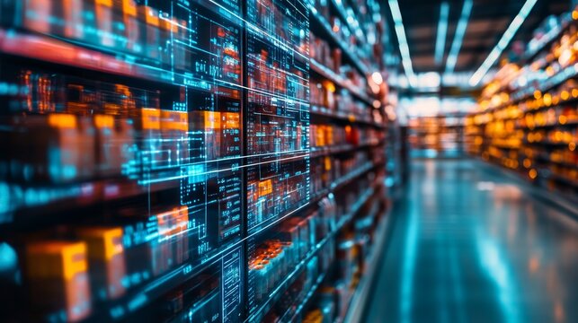 AI-Powered Retail with Smart Inventory and Supply Chain Management: Stores using AI for efficient inventory and supply chain management.