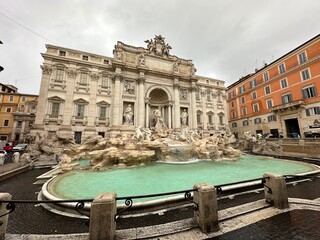 Naklejka premium Fontana di Trevi
