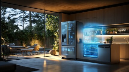 Smart Home with AI-Powered Appliances: Homes where appliances are managed and optimized by AI.
