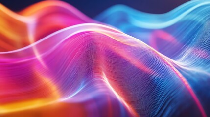 Obraz premium Abstract Colorful Waves