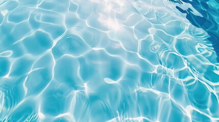 Obraz premium Shimmering Blue Water Surface