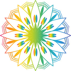 Seamless vector mandala pattern design for background, Circular pattern in the form of a mandala. Henna tatoo mandala. Mehndi style