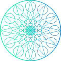 Seamless vector mandala pattern design for background, Circular pattern in the form of a mandala. Henna tatoo mandala. Mehndi style