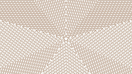 star wave dashed texture abstract pattern background design template