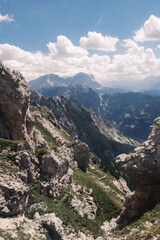 Travel photo, mountains, street 