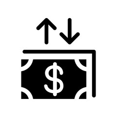 Transfer money icon vector illustration graphic design